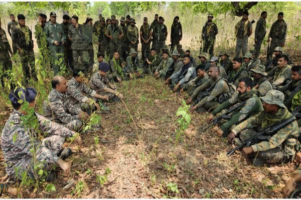   DG CRPF during operation in Korregutta Hills